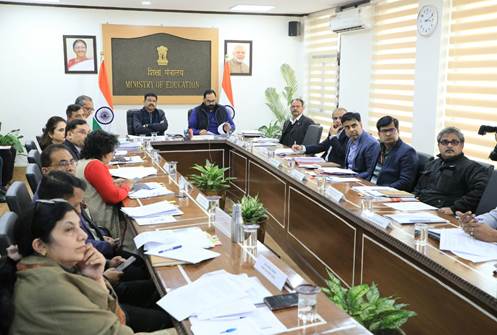 You are currently viewing Union Minister Dharmendra Pradhan attends the 3rd meeting of the steering committee of National Skill Development Mission