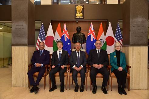 You are currently viewing Quad Senior Cyber Group Meets in New Delhi to Strengthen Cybersecurity Cooperation