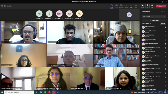 You are currently viewing International Webinar Held On Inputs To Policy On Empowering Young Scientists