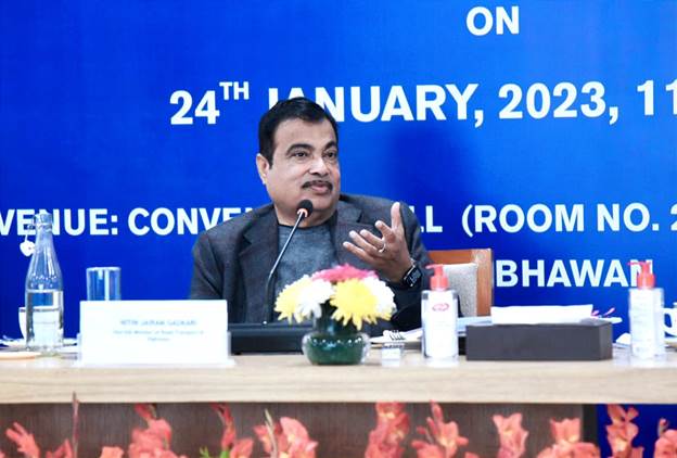 You are currently viewing Union Minister Nitin Gadkari chairs 10th meeting of Group of Infrastructure Committee