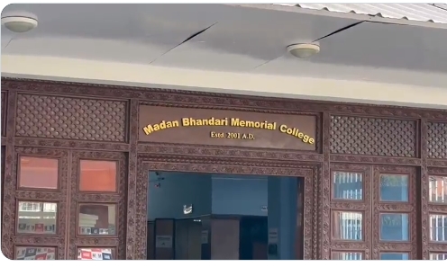 You are currently viewing Ambassador of India to Nepal Naveen Srivastava hands over College Building of Madan Bhandari Memorial College, Kathmandu to College Management Committee