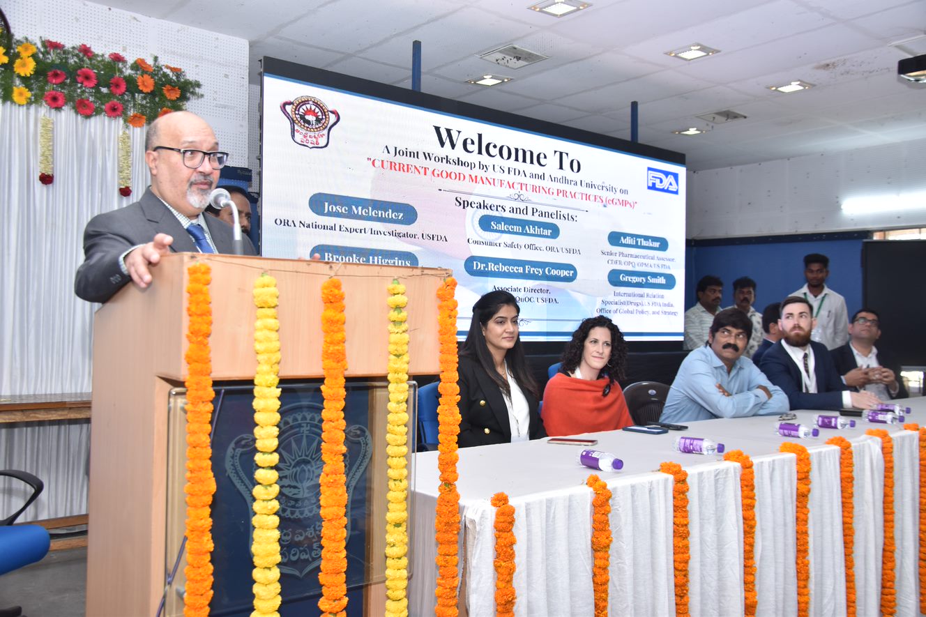 You are currently viewing U.S. FDA visits Andhra University, attends BioAsia 2023 in Hyderabad