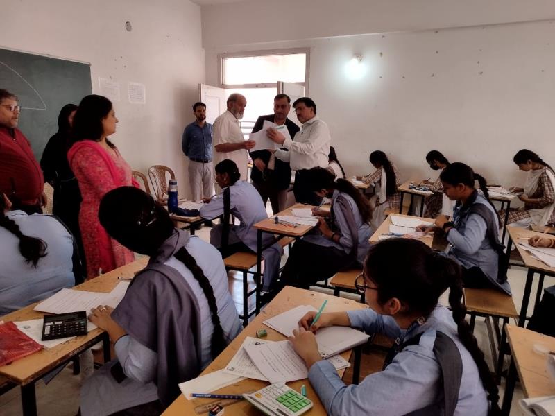 You are currently viewing Chairman JKBOSE pays surprise Visit to 12th Class Examination Centres at Jammu