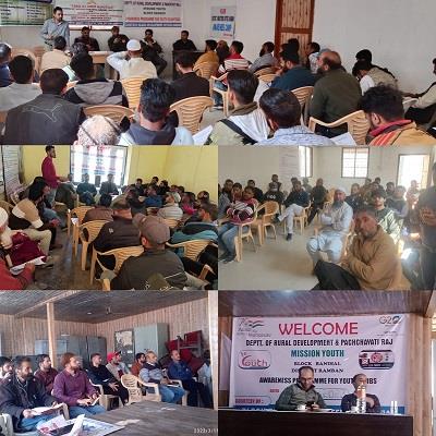 You are currently viewing District Admin organises Awareness cum Employment camps for youth in 3 blocks of Ramban