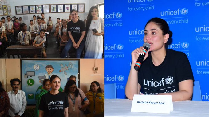 You are currently viewing UNICEF India Celebrity Advocate Kareena Kapoor Khan promotes reading and foundational learning for young children
