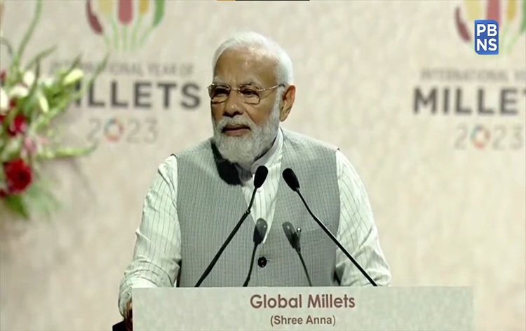 You are currently viewing PM Modi says, India’s millet mission to be a blessing for 2.5 crore small farmers