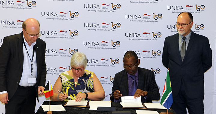 You are currently viewing University of South Africa renews and strengthens strategic agreement with Ghent University