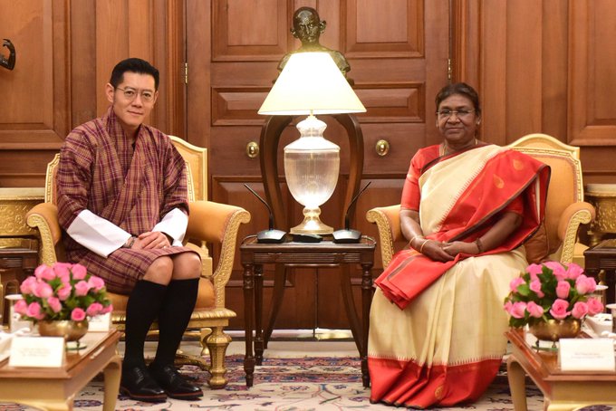 You are currently viewing King Of Bhutan Meets The President Droupadi Murmu