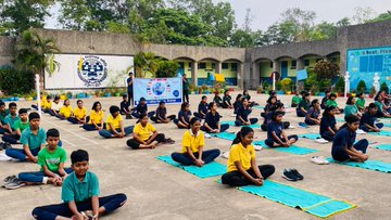 You are currently viewing Yoga session organized by JNV Kendrapara as a part of Jan Bhagidari campaign