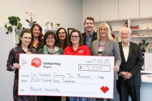 Read more about the article Brock University outshines fundraising target for United Way