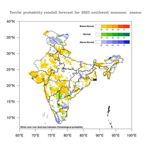 You are currently viewing India to receive 96% of the south west monsoon from June to September
